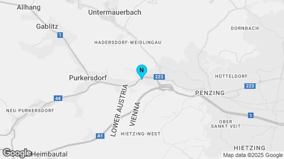 Map showing office location